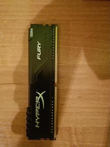 Paměť RAM 8GB DDR4 Kingston HyperX Fury Black 2666 MHz CL16 (1x8GB)