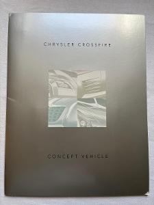 Prospekt Chrysler Crossfire concept + CD
