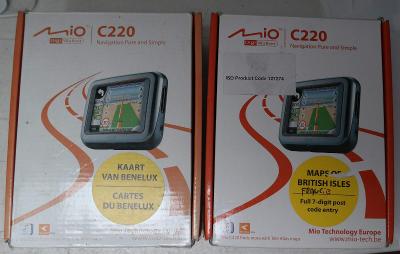 GPS navigace MIO C220 2ks v origo balení