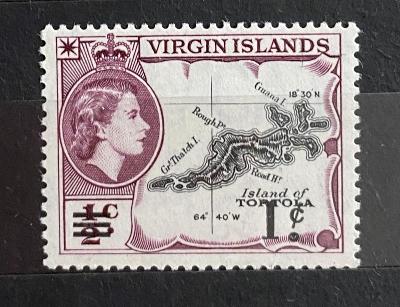 Známky Anglické kolonie - VIRGIN ISLANDS.