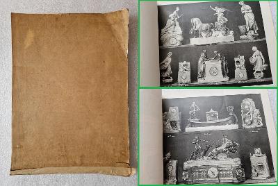 Vzorník katalog secesní keramika terakota ca 1905 Goldscheider Wien?