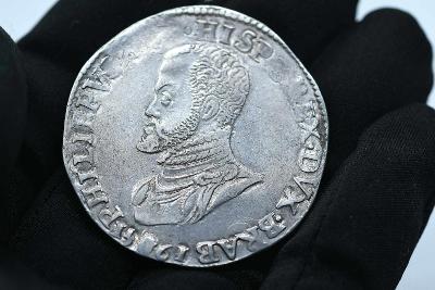 Filip II Španělský - Brabantsko - 1 Ecu 1561 - 34,5g - pěkný kus!!!