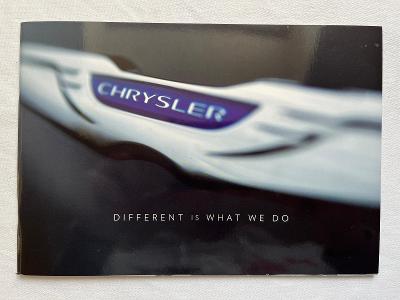 Prospekt Chrysler Historie
