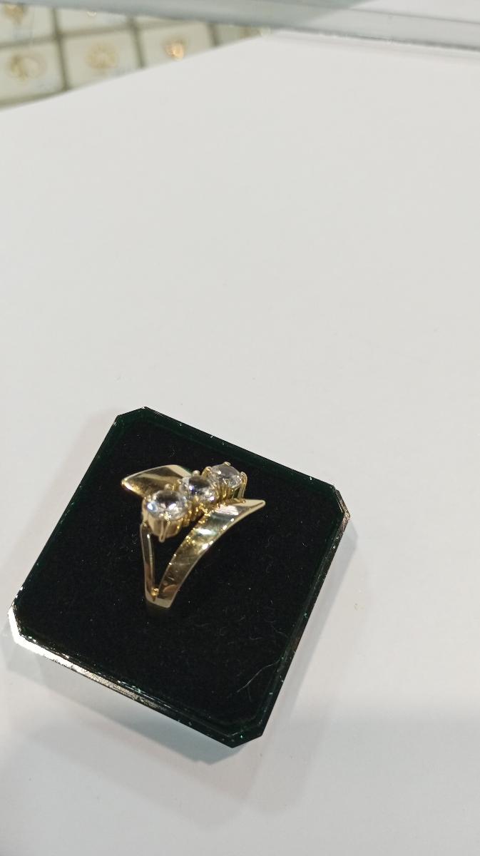 Zlatý 14karat.prsten - Šperky