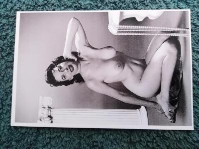 Foto-pohlednice - Erotika, Akty, Dívka, Žena.