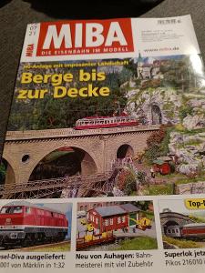 MIBA die Eisenbahn im Modell 7/21. Německy časopis modelová železnice 