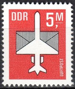 DDR 1985 Letecká pošta Mi# 2967 Kat 5€