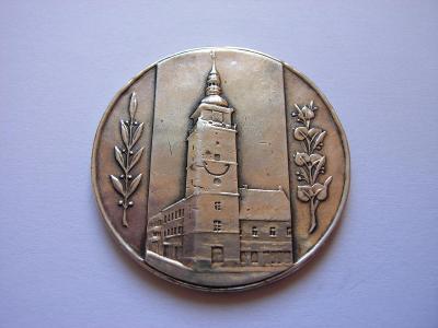 Medaila - Trnava 1938 - striebra. Zriedkavo. Od 1 Kč...