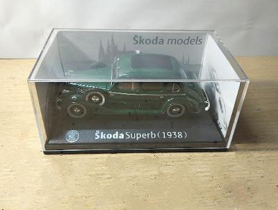Škoda Superb 1938    1. edícia ABREX 1/43 v krabičke