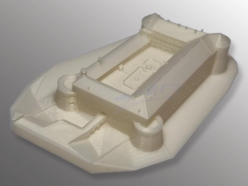 Miniatúrny model hradu Červený Kameň - 3D tlač - Modelárstvo