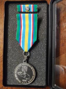 Medaile AČR Mírová operace na území býv.Jugoslávie