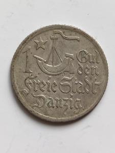 Stříbrná mince 1 Gulden 1923