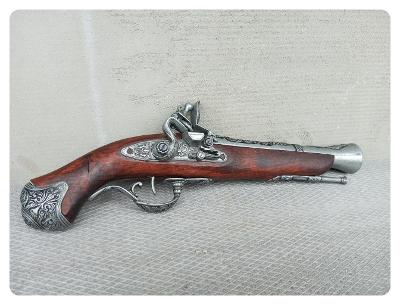 Stará dekorativní sběratelská bambitka - puška 