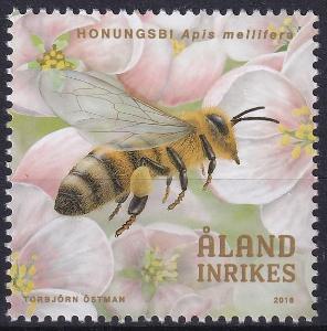 Alandy ** Mi.455 Hmyz, včela (Mi€ 3,50)