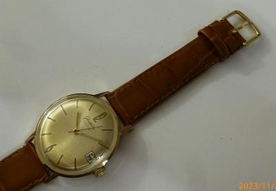 Glashütte - MADE IN GERMANY, dátum, pozlátené, pekné hodinky.