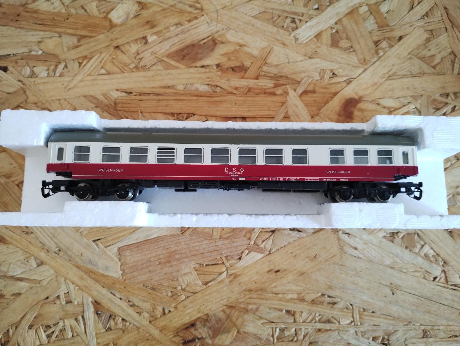 jedálenský vozeň DSG - TT (PB1P12) - Modelové železnice