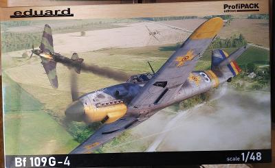 Bf-109 G-4 1/48 Eduard Profipack stavebnice