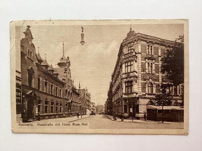Kattowitz,Poststrasse 1912 do Salzwedelu