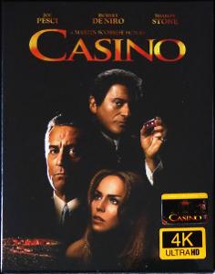 FAC #141 CASINO 4K UHD Blu-Ray - STEELBOOK Filmarena
