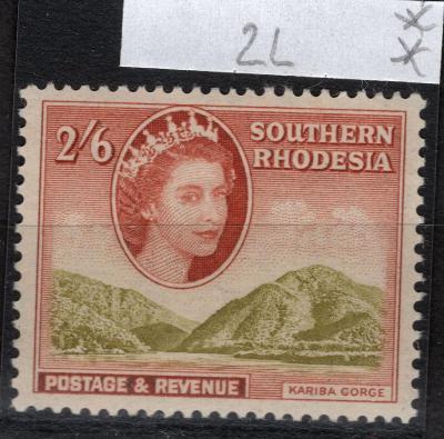 S.Rhodesia ** - 2/6 Sch, vzácná
