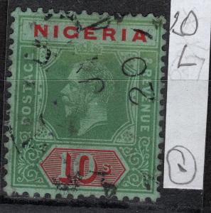 Nigeria O - 10 Sch, vzácná