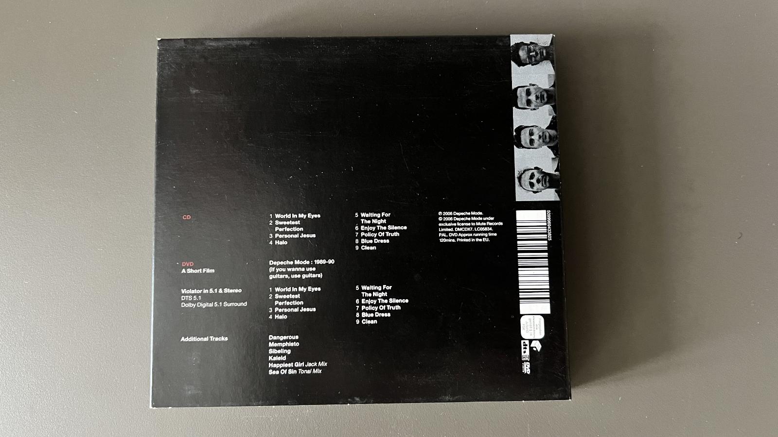 Depeche Mode Violator CD + DVD (DMCDX7) - Hudba