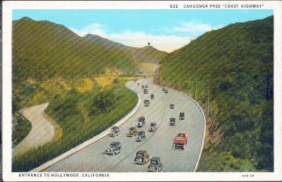 27A2306 USA Cahuenga Pass, Hollywood, California