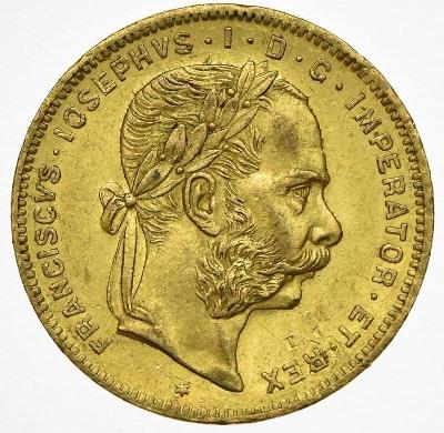 Rakúsky 8 zlatník Františka Jozefa I. 1870 - vzácny