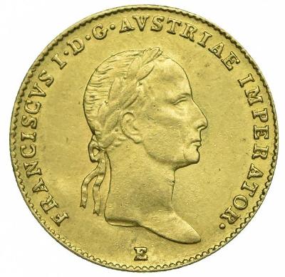 Dukát Františka I. 1835 E - vzácny