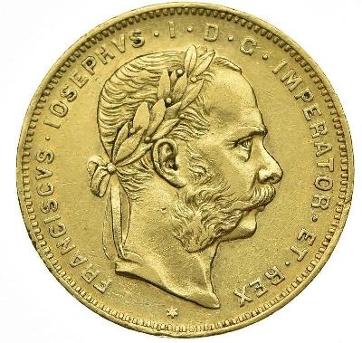 Rakouský 8 zlatník Františka Josefa I. 1871 - vzácný