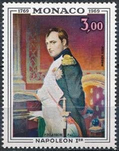 Monako 1969 Napoleon I., umění, Paul Delaroche Mi# 928