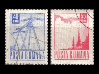 Rumunsko 1969 Mi 2745 a 2746