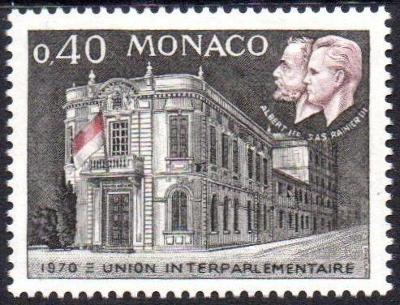 Monako 1970 Meziparlamentní unie Mi# 958 