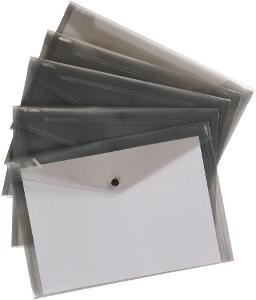 Polypropylenové obálky na dokumenty / A4 / 5 kusů v balení / |001|