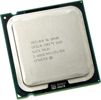 Intel® Core™2 Quad Processor Q8400, 4TC 4MB Cache, 2.66 GHz, LGA775