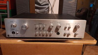 Dual CV1200 stereo amplifier Germany 1978, sinus 2x40W; cca 8kg