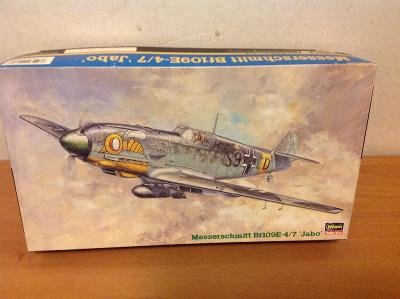 HASEGAWA - Messerschmitt Bf 109E-4/7 "JABO" - BEZ OBTISKŮ
