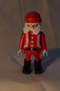 Playmobil Vánoce figurka Santa Klaus v černých botách