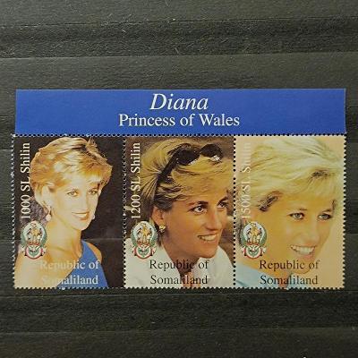 Somálsko - Princezna Diana **