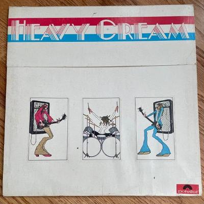 2LP CREAM-HEAVY CREAM LP ALBUM U.S.A. 1972. BLUES ROCK 	
