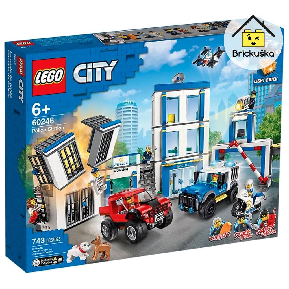 Nové LEGO City 60246 Policajná stanica - Hračky