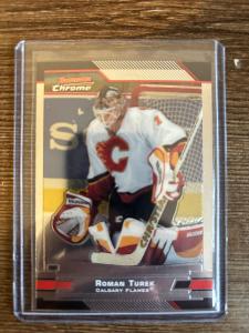 Hokejová kartička Romana Turka ( Calgary Flames )