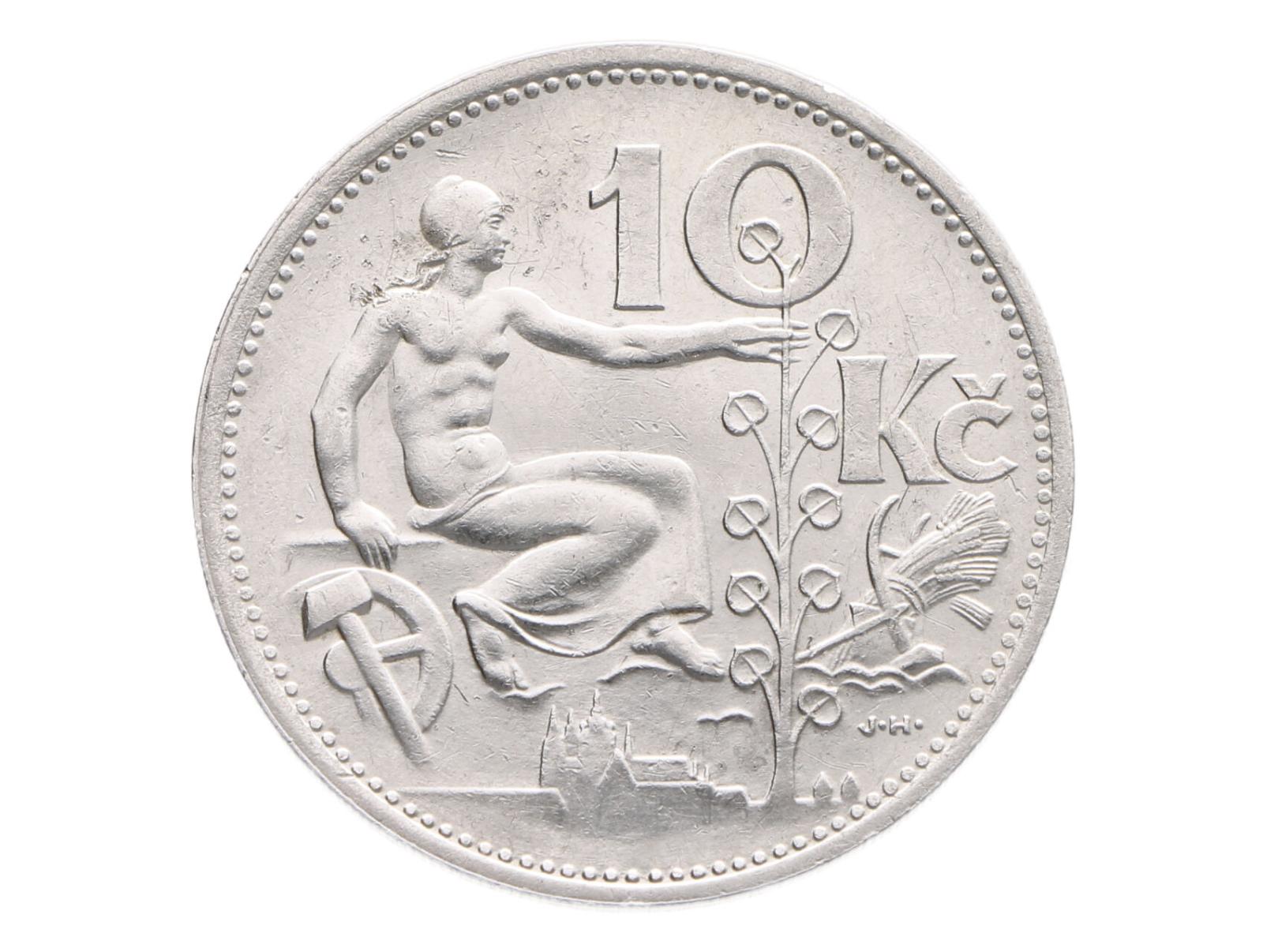10 Kč 1931, I. ČSR - Numizmatika