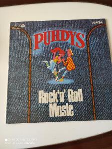 Stará vinylová deska Puhdys Rock n Roll