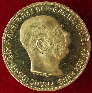 100 Corona 1915, František Josef I., původní předválečná ražba !