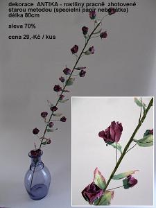 Umelé kvety- 5 kusov