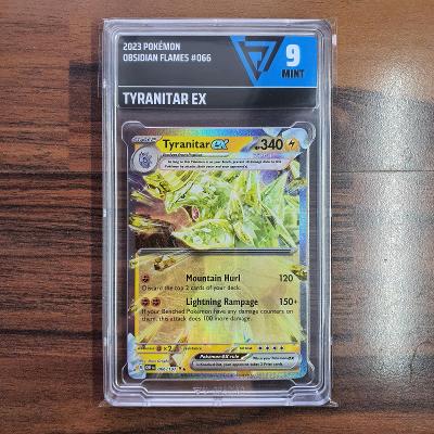 Pokémon TCG Tyranitar EX 066/197 Graded / Ohodnotená 9