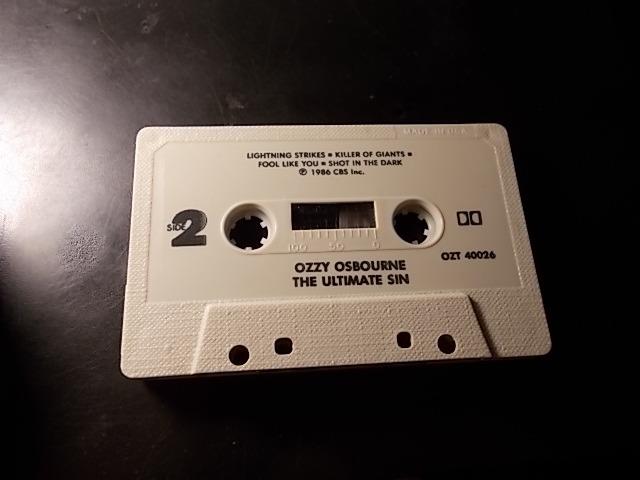 Ozzy Osborne ....... IMPORT USA ! / MC originál kaseta - Hudební kazety