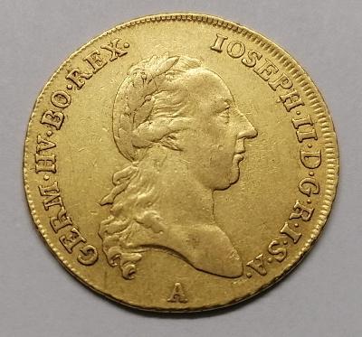 2 Dukát Josef II. 1786 A