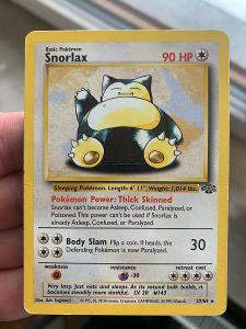 Pokemon Snorlax JUNGLE rok 2000!